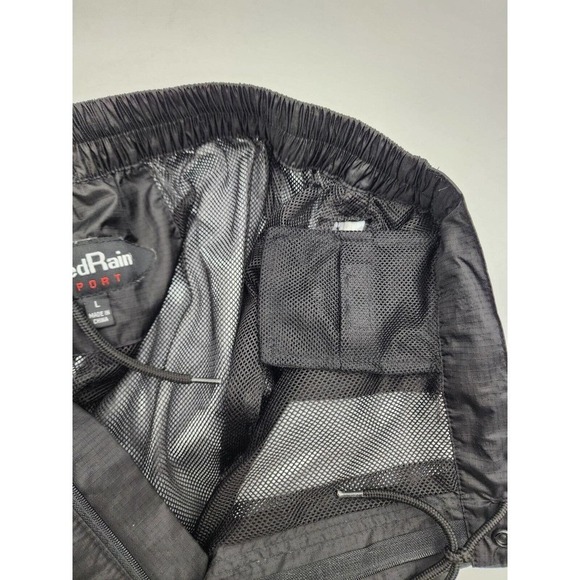SHED RAIN SPORT Men's Waterproof Rain Nylon Pant Black Size Large - Picture 4 of 13